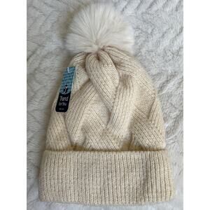 Women Winter Hat Beanie Beige